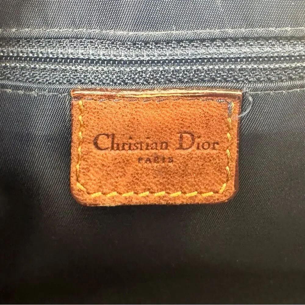 Christian Dior Diorissimo Trotter Canvas Street Chic Dome handbag or Satchel.